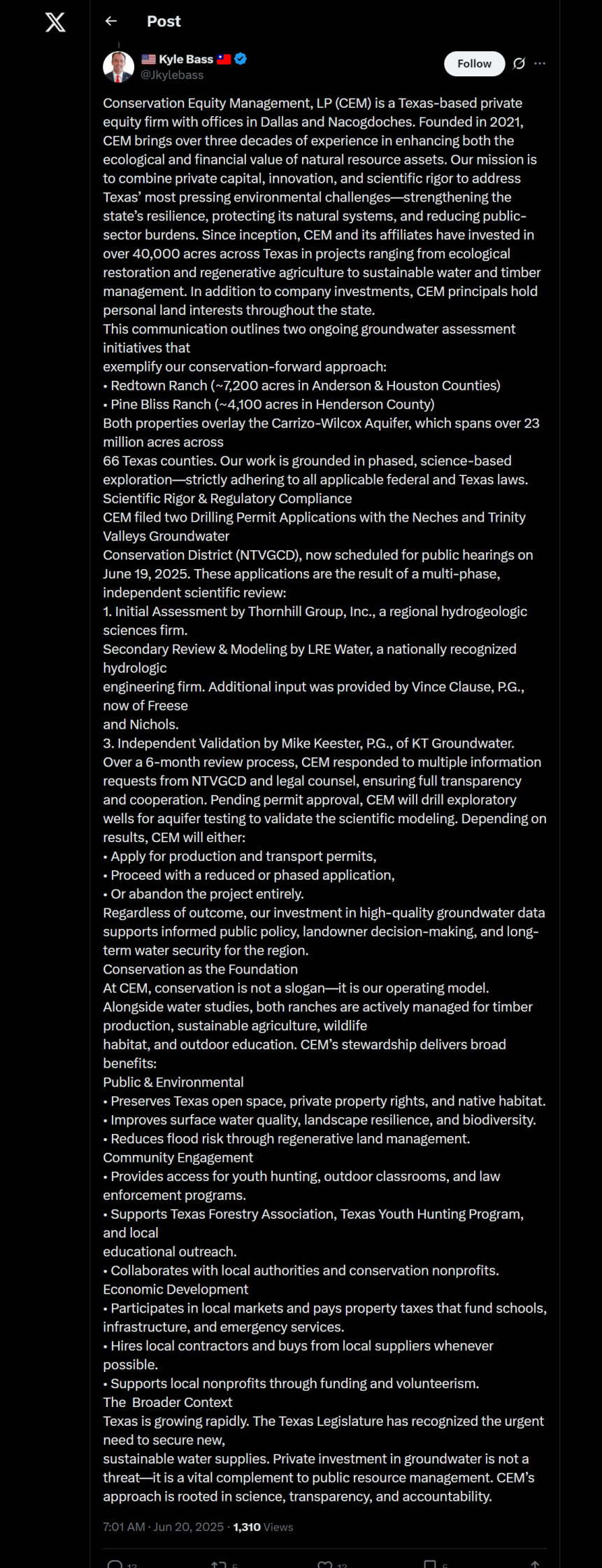 Kyle Bass X Post Screenshot